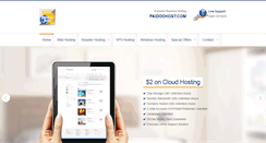 Desktop Screenshot of paidoohost.com