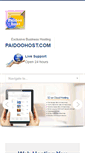 Mobile Screenshot of paidoohost.com